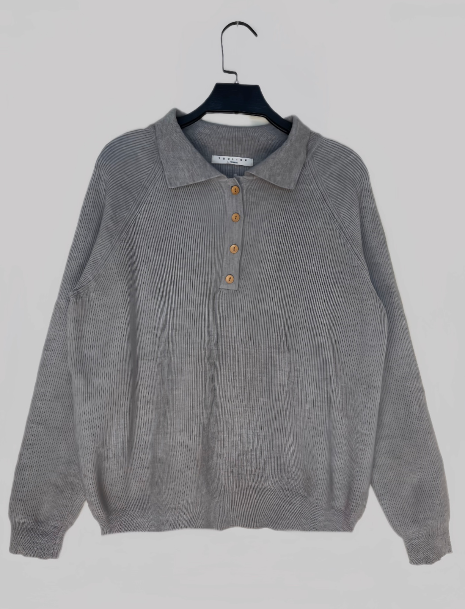 بافت یقه دکمه